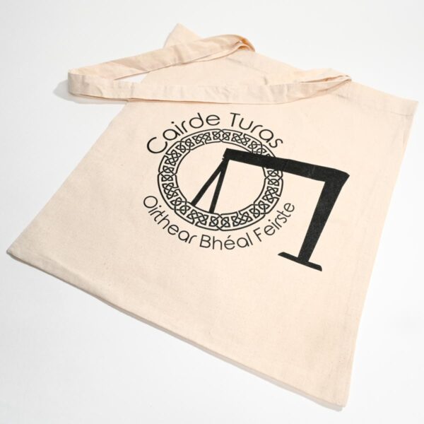 Cairde Turas tote shopping bag