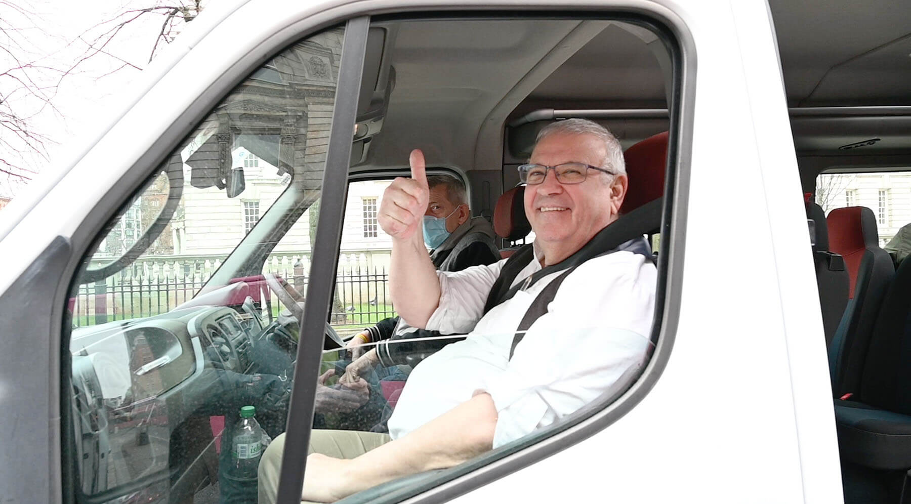 People enjoying the Con O'Neill bus tour by Journey East Gaelic history bus tours, Belfast, Northern Ireland - photo 1724