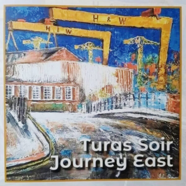 Turas Soir Journey East Story Book for sale by Journey East bus and walking tours in Belfast Northern Ireland.