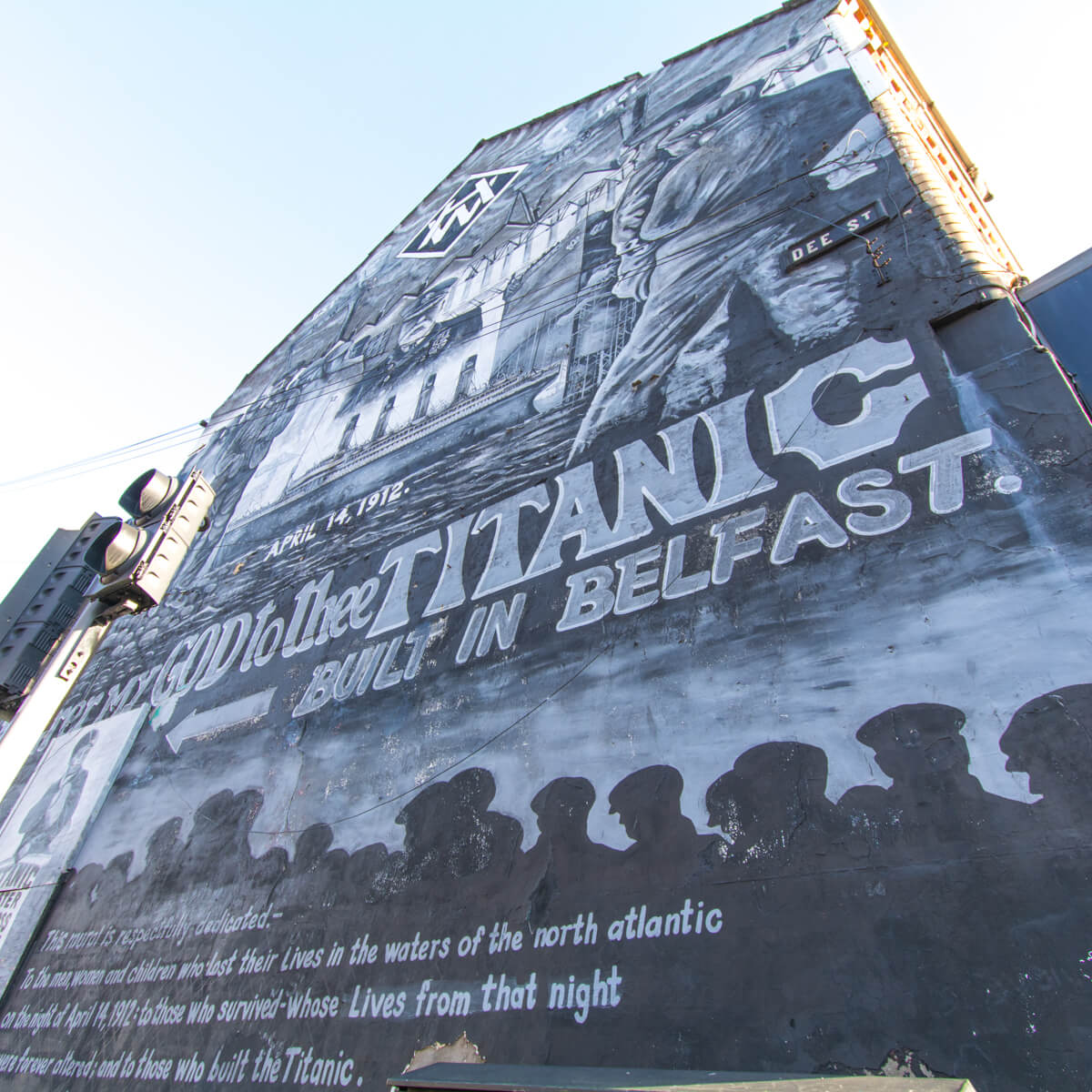 Belfast wall murals guided bus tours in Belfast and East Belfast Northern Ireland by Journey East Tours - square photo 7441